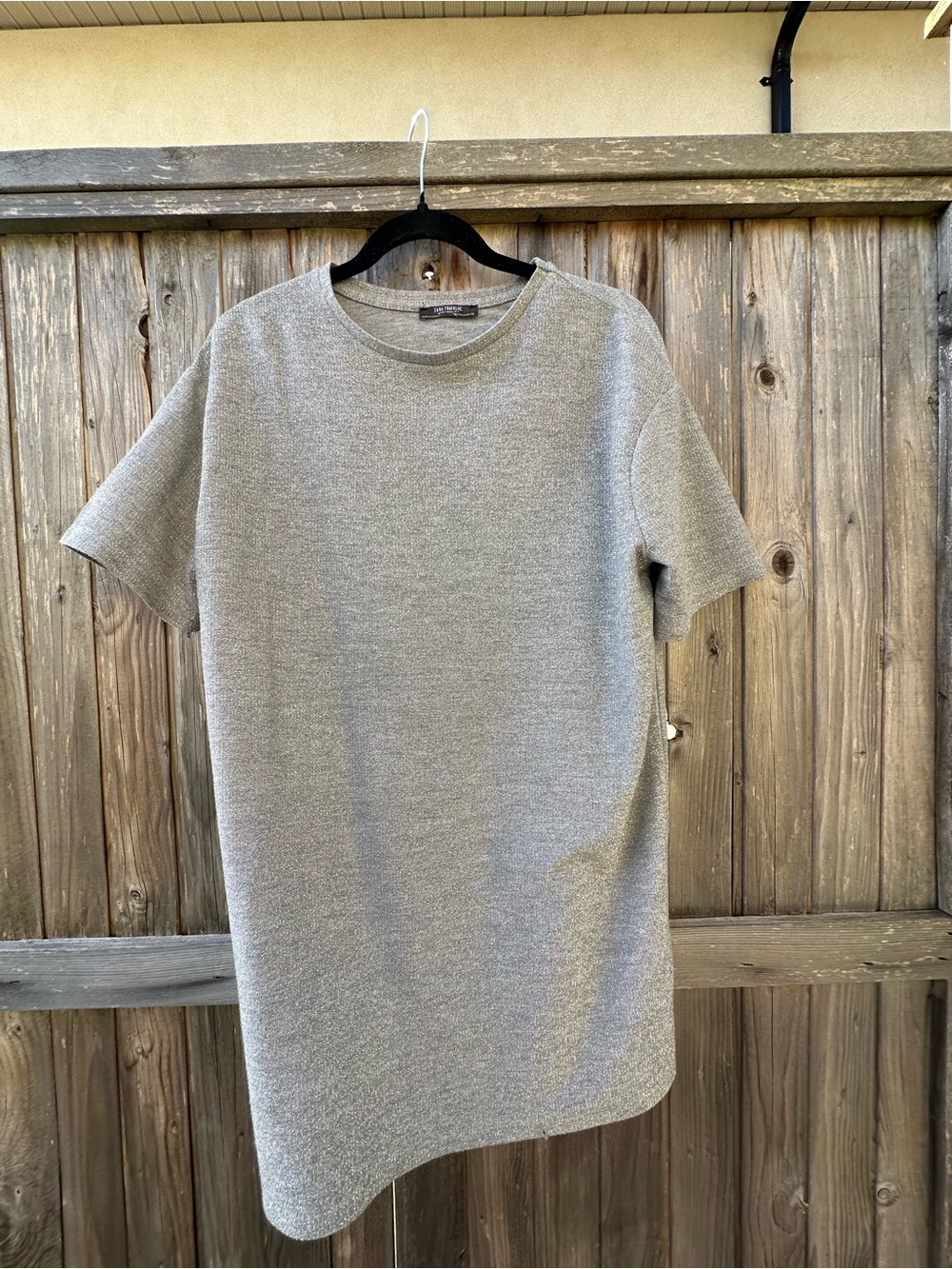 Zara Trafaluc Metallic T-Shirt